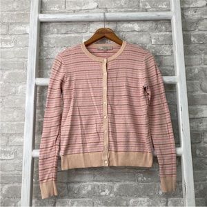 Loft pink cardigan